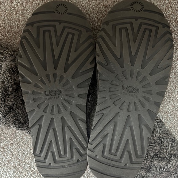 UGG Isla Knit Women’s Boots - Gray - Picture 4 of 5